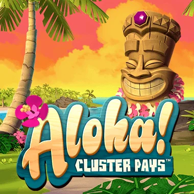 Aloha! Cluster Pays game title