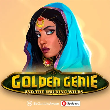 Golden Genie and the Walking Wilds game title