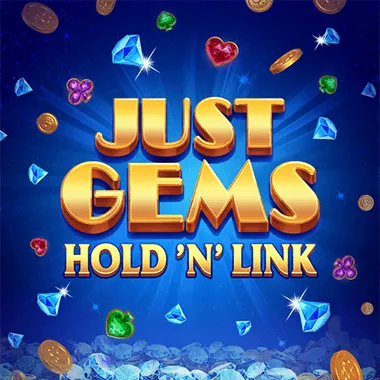 Just Gems: Hold 'n' Link game title